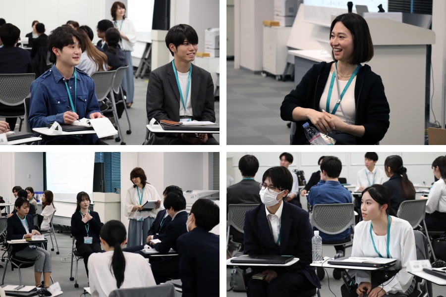 ＜ 先輩社員のリアルな経験談は新入社員の今知りたいことがたくさん ＞