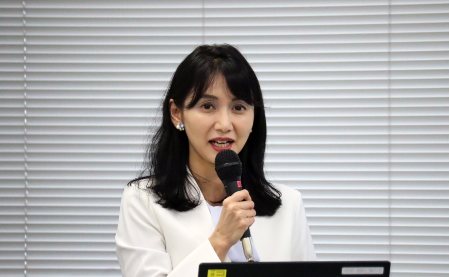 ＜ 人事マネジメント本部長 穴田より開催目的を共有 ＞