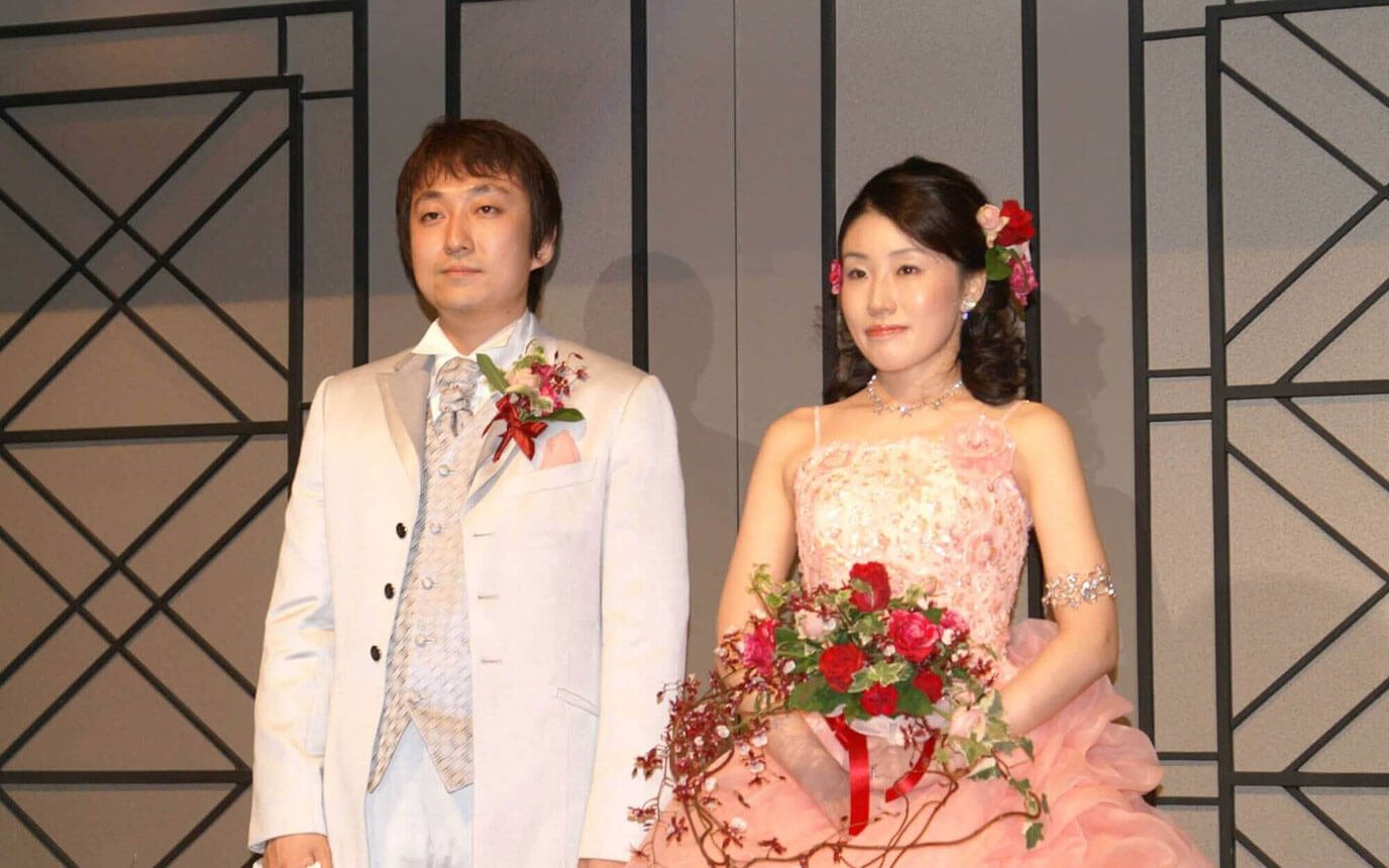 陣屋女将・宮崎知子さんの結婚式披露宴の画像