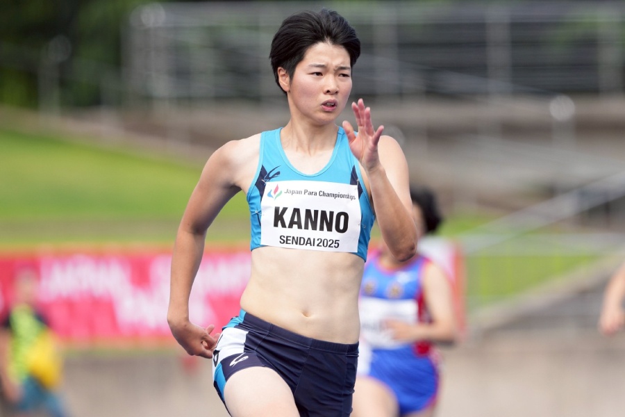 ＜撮影：日本パラ陸上競技連盟＞