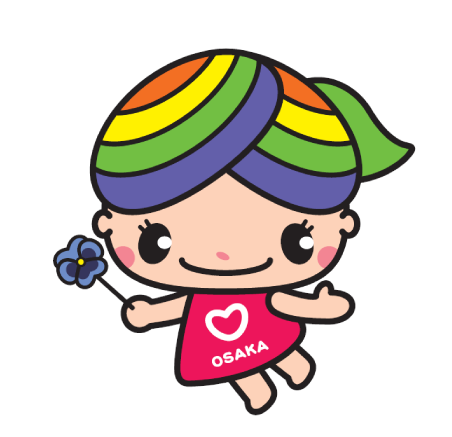 <大阪市人権啓発マスコットキャラクター 「にっこりーな」>