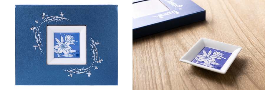 ＜伊万里焼　瑠璃 イメージ＞