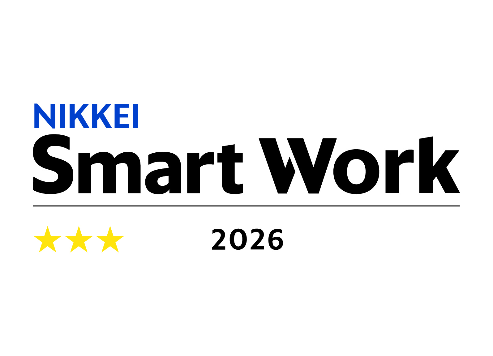 「日経サステナブル総合調査 スマートワーク経営編」3つ星に認定